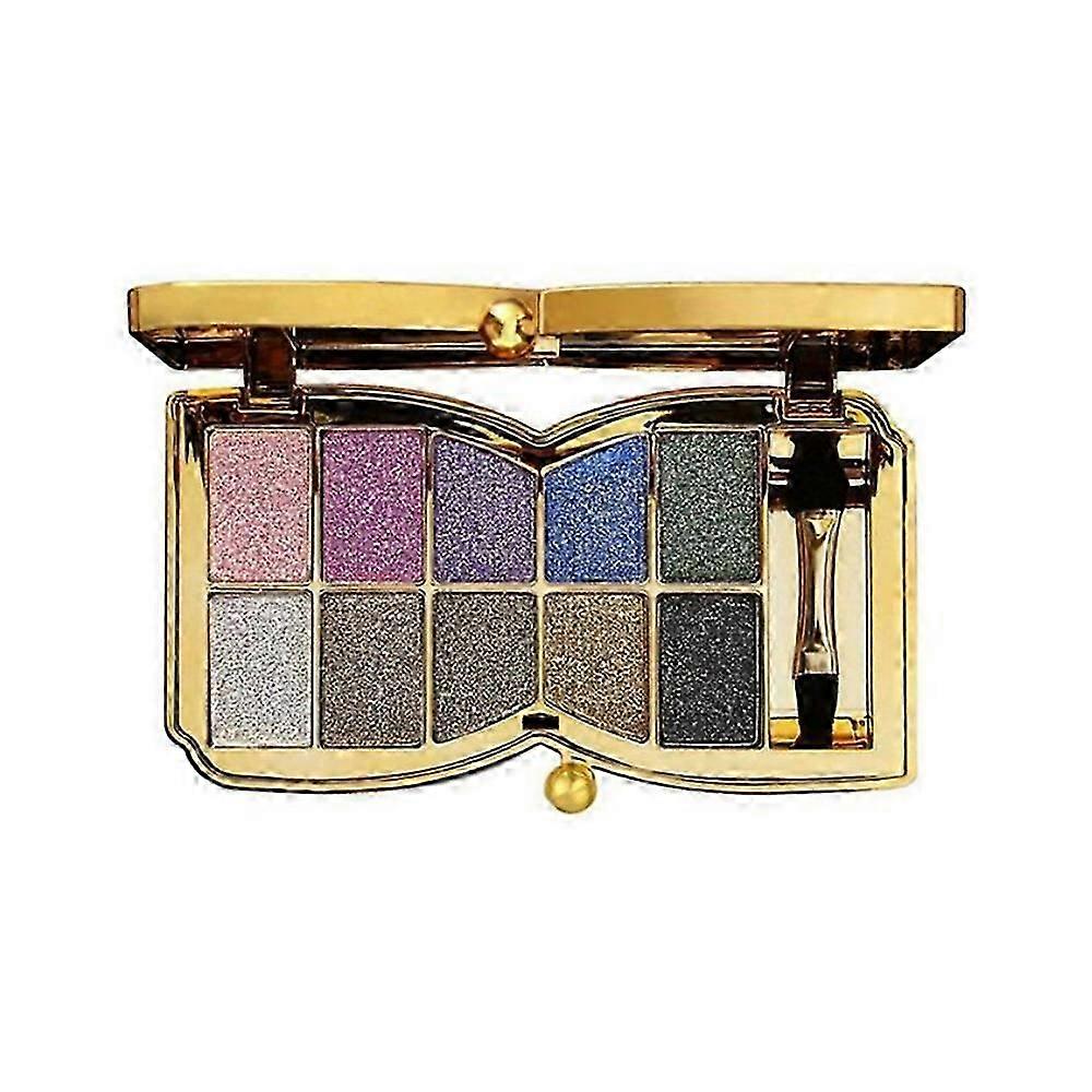 10 Colours Glitter Shimmer Eyeshadow Palette Eye Shadow Diamond Makeup Kit