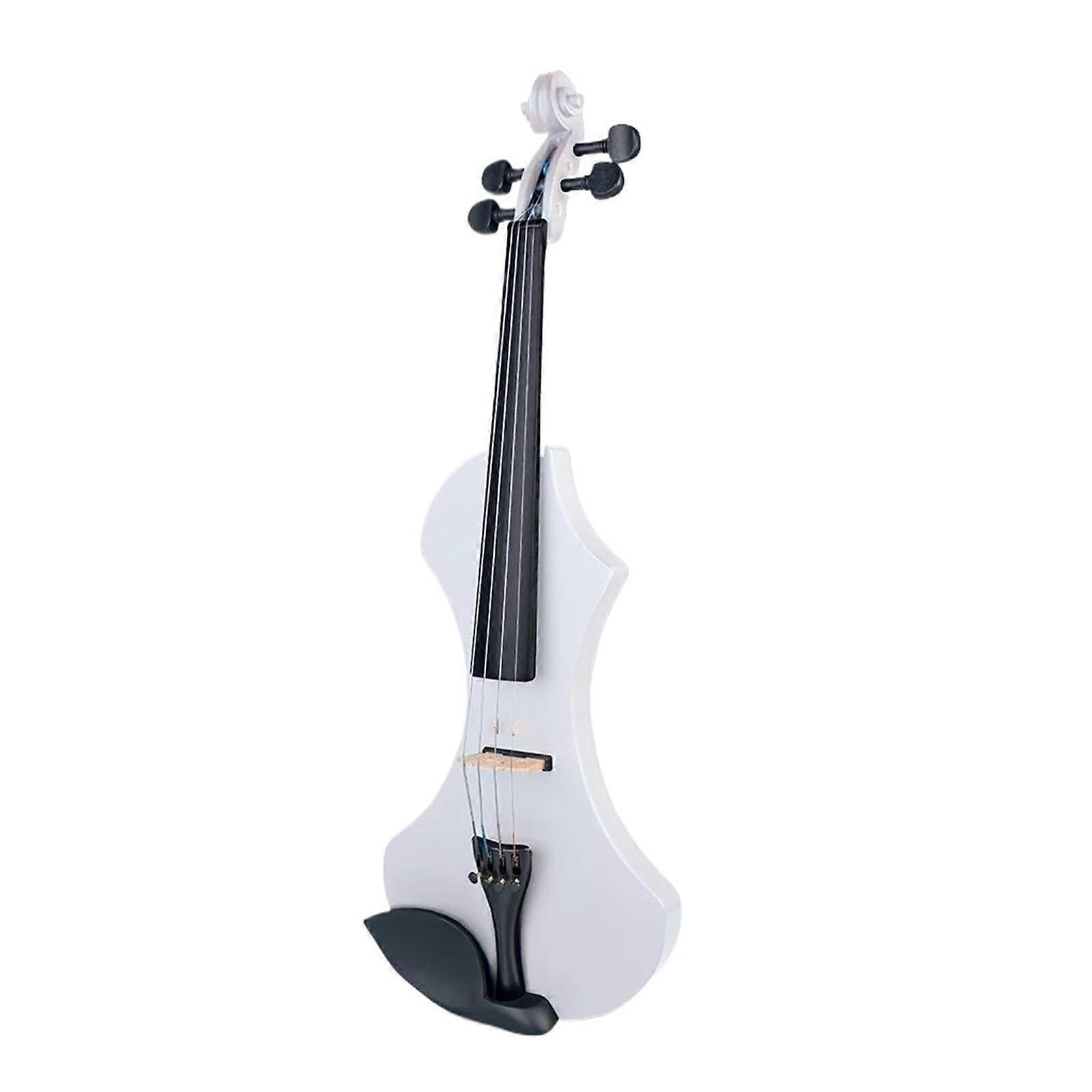 4/4 Silent Violin for Beginners Full Size Solid Wood with Case and Bow