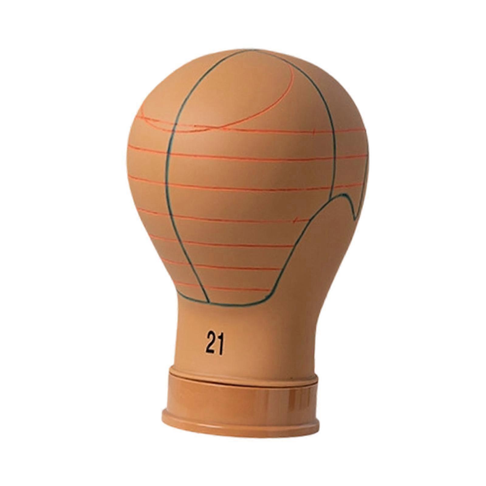 Mannequin Head Model Wig Stand Professional Multipurpose Pre Marked with Guide