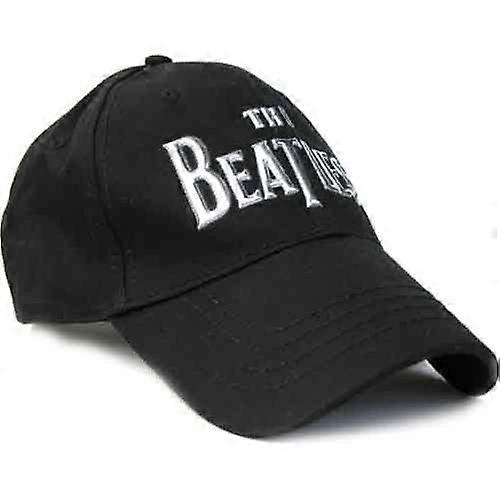The Beatles Chrome Drop T band Logo Snapback