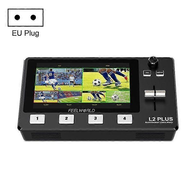 Multi-camera Video Mixer Switcher with 5.5 inch Screen (EU Plug)