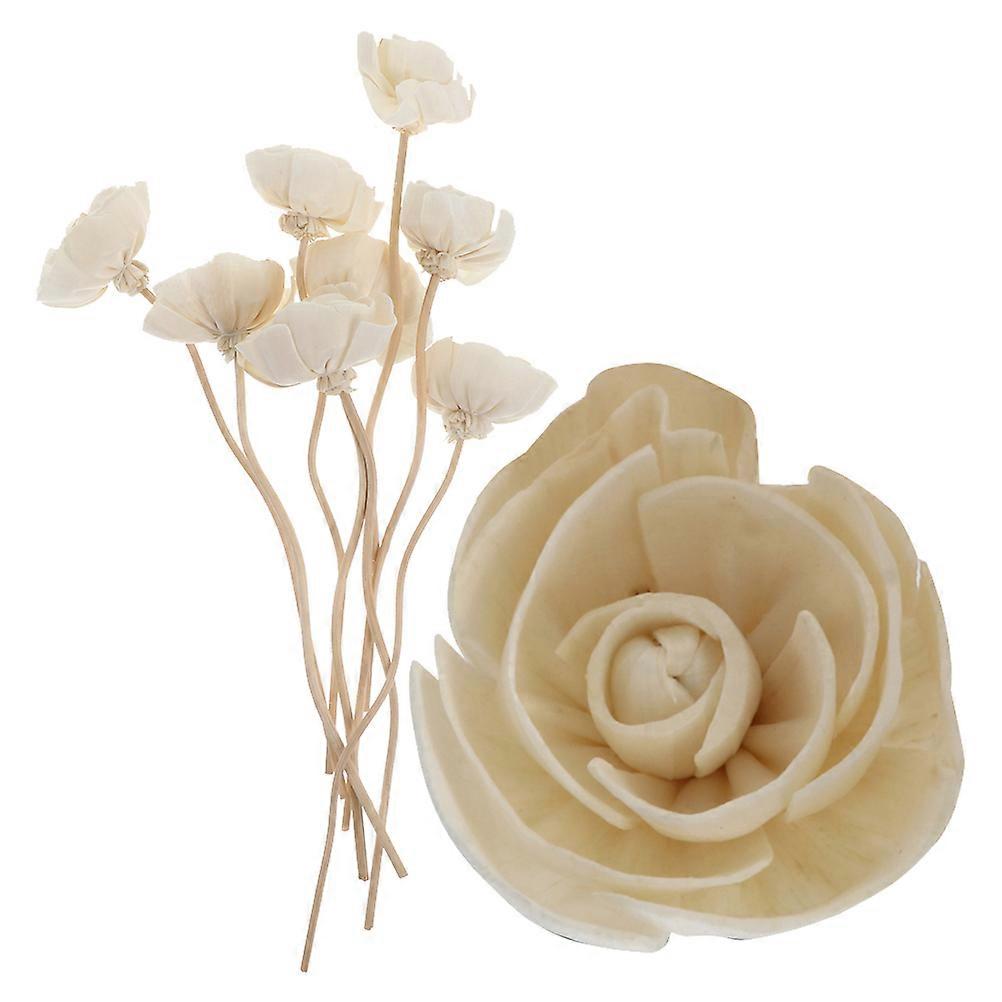 9pcs Fireless Aroma Dried Flower Cane Essential Oil Diffuser Aromatherapy Sticks