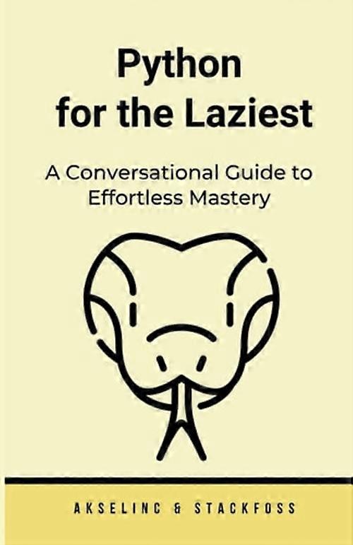 Python for the Laziest A Conversational Guide to Effortless Mastery