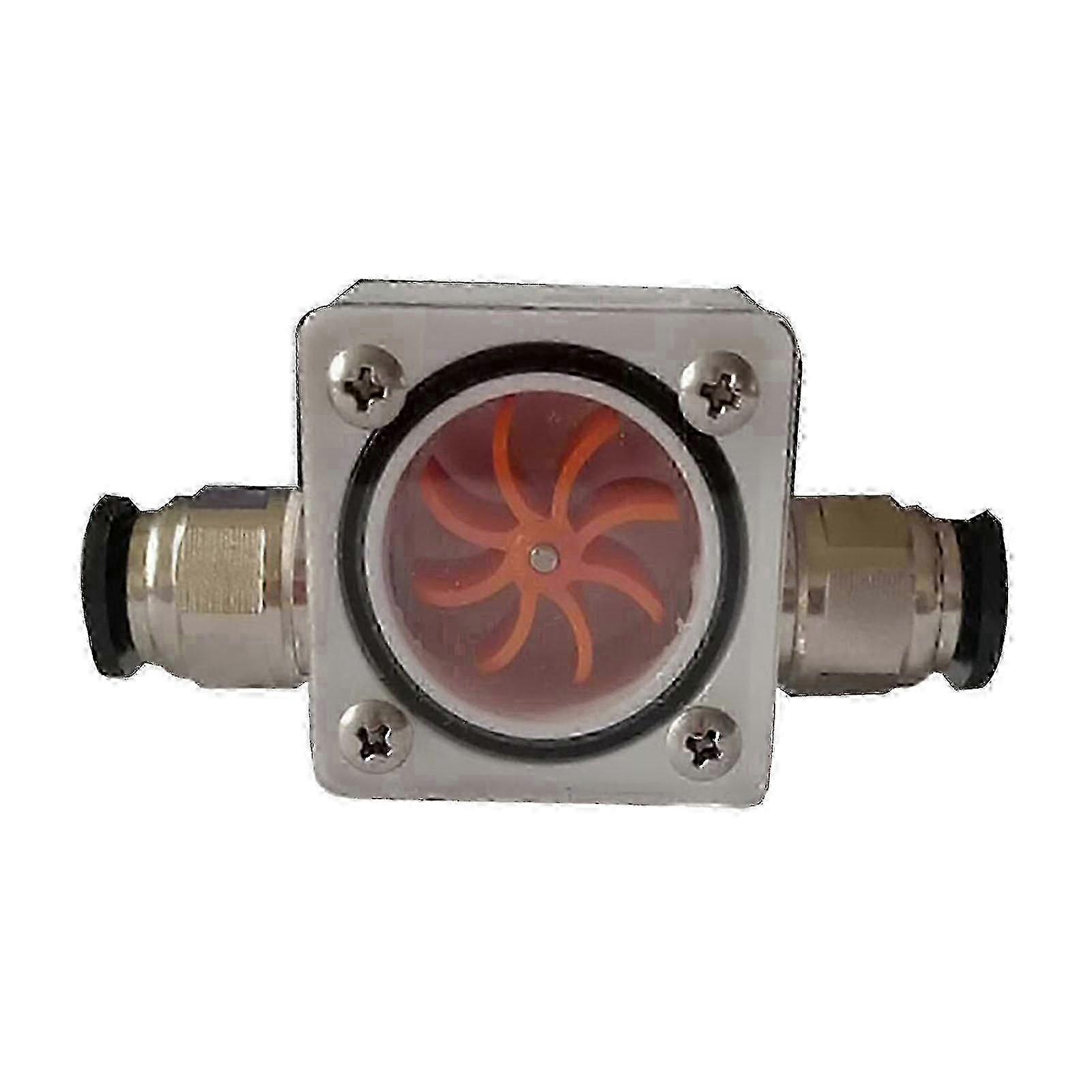 Practical Flow Indicator and Measuring Tool for Water System Connections