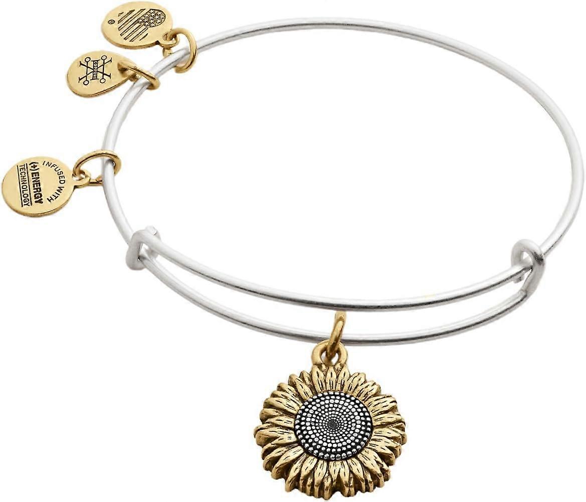 Sunflower Charm Bangle