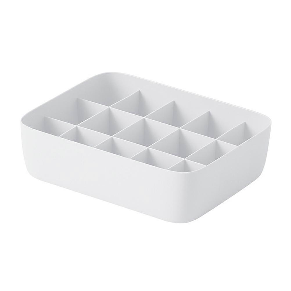Plastic Underwear Storage Box Stackable Container for Organizing Clothing