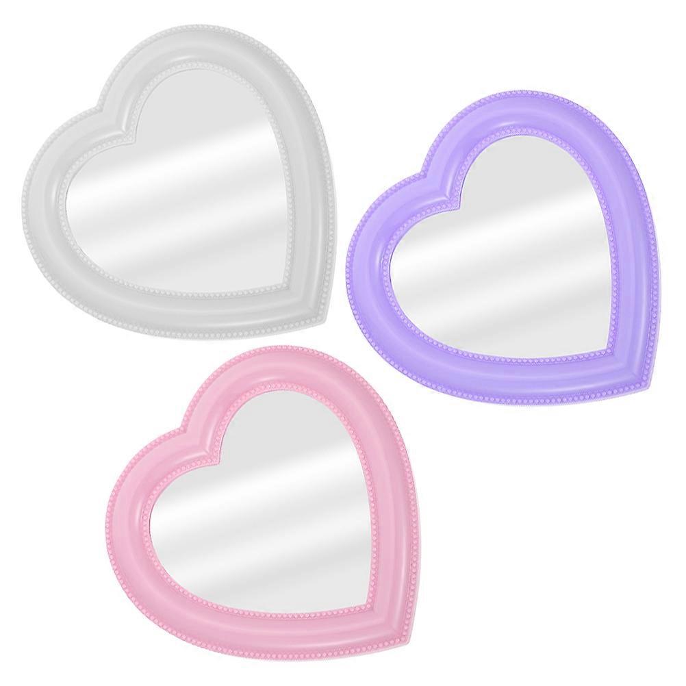 Makeup Shaped Cosmetic Mirror for Home Use 3Pcs Set