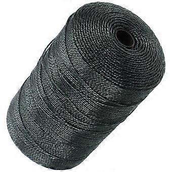 Duurzaam nylon vistouw voor het opzetten van tenten en het ondersteunen van klimplanten, donkergroen, afmetingen 6,3 x 3,1 x 3,1 inch, 1 rol.