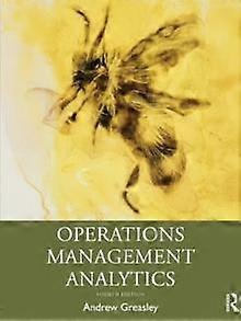 Operations Management Analytics - Andrew Greasley - Paperback - en Book