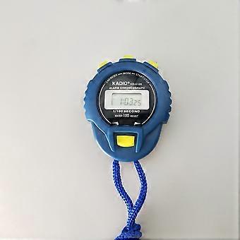 Stopwatch/Timer/Outdoor Sports Track and Field Electronic Stopwatch/Running Watch KADIO-6128 Blue
