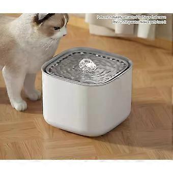 3L Cat Water Fountain Auto Recirculate Filter Large Capacity Filtering Cat Water