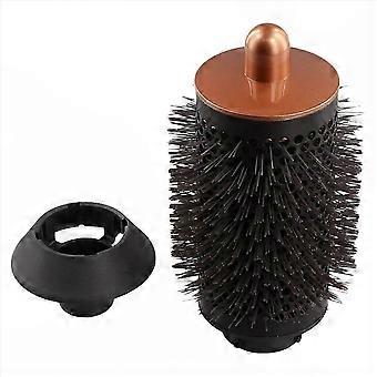 55mm Gold Finish Hair Dryer Vent Cylinder Connector Replaceable Comb Attachment