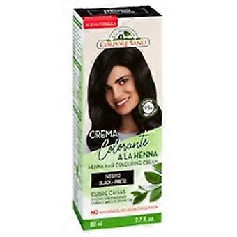 Black henna coloring cream 80 ml