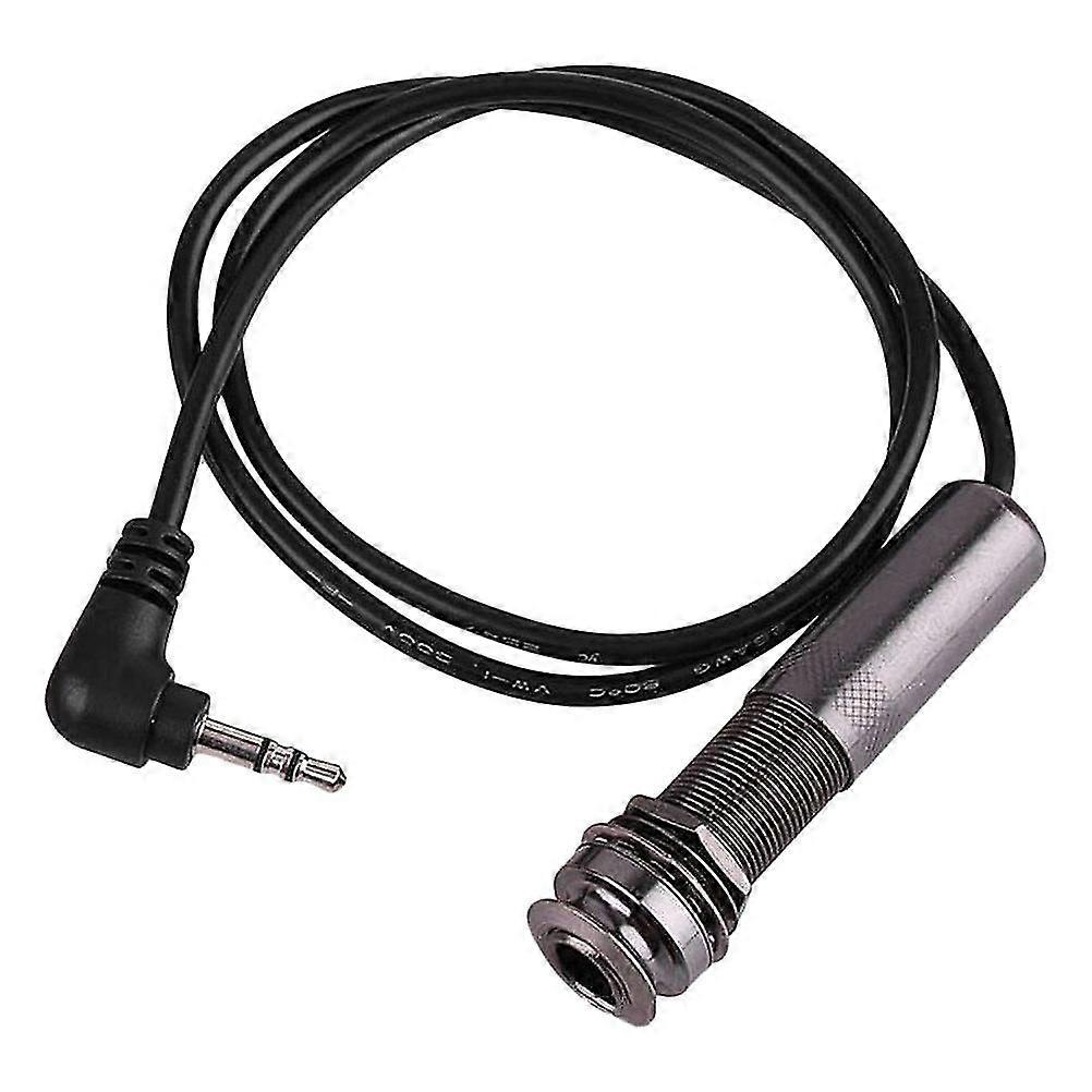 Gitarrmikrofonkabel Piezokabel Ändstiftsjack Gitarradapter Stereoinstrumentkabel