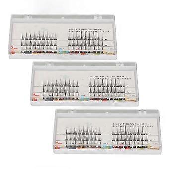 3 Box Lash Clusters Home Beauty Salon Portable Eyelash Extension DIY Soft Reusable False Individual Lashes