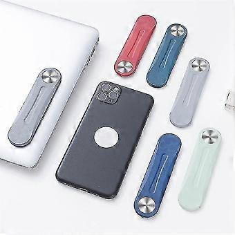 Supporto pieghevole per supporto laterale del laptop del telefono collegare la staffa del tablet Staffa multifunzionale regolabile (colore: blu reale)