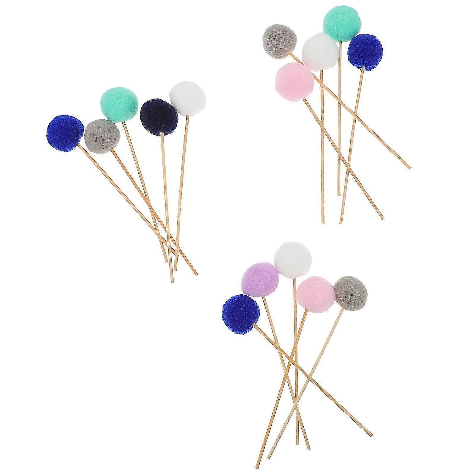 Diffuser Sticks Ball Designed Aromatherapy Sticks for Diffusion 15Pcs Pack