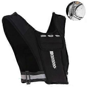1 stuk universeel hardloopvest met telefoonhouder en verstelbare tailleband (26-27 cm).