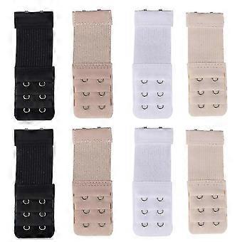 Xelparuc 8pcs Frauen Soft Bra Extender, 2 Haken BH Elast