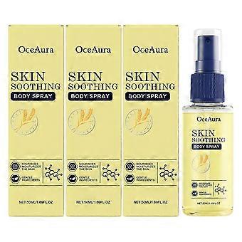 1-3 peças Spray facial portátil para cuidados diários com a pele, spray de hidratação instantânea para pele seca e sensível, spray reparador, hidratante nutritivo e calmante, anti-ressecamento