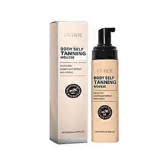 Ouhoe Darkening Body Mousse Summer Sun-Kissed Bronze Skin Moisturizing And Even Skin Tone Dark Mousse