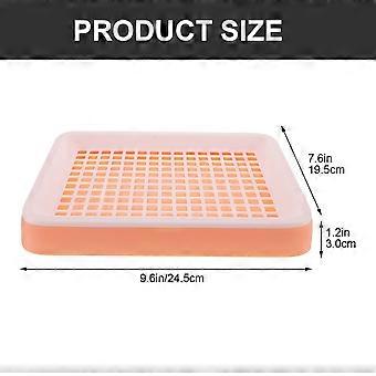 Pink Bunny Litter Box Pet Toilet Training Equipment for Guinea Pigs