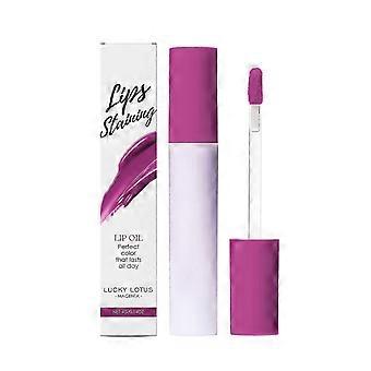 Lips Staining Lip Oil, Lips Staining Long-Lasting Moisturizing Lip Oil, Transfer Proof & Plumping, Non-stick Cup, Hydrating Gloss, Shine & Glowy Finis