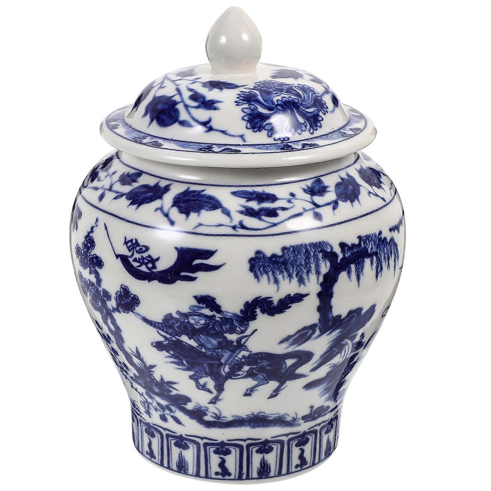 Porcelain Tea Jar for Storage Use Ceramic Tea Jar