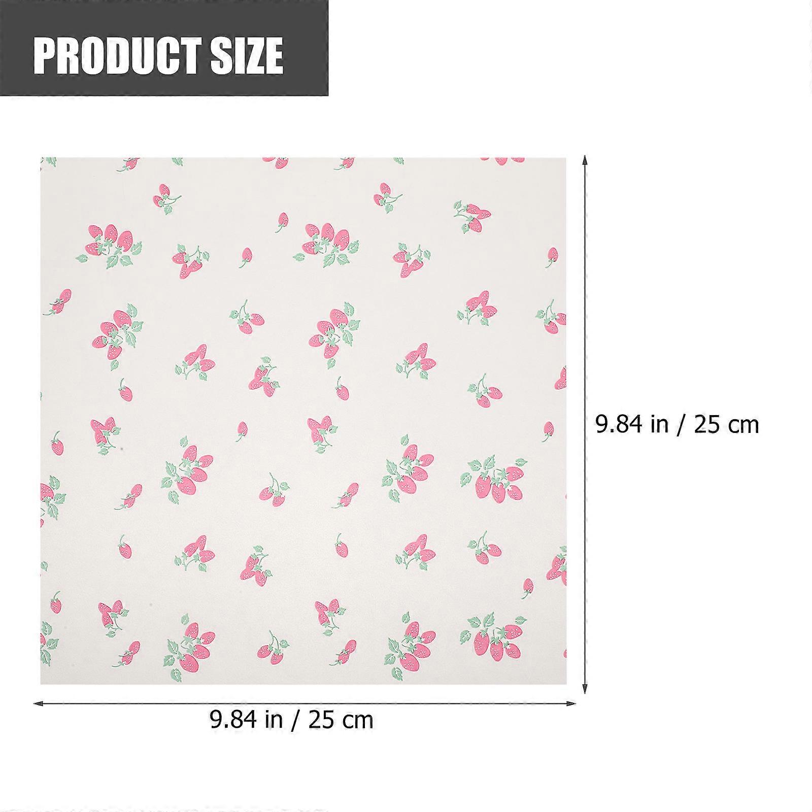 Decorative Baking Paper Grease-Proof Paper for Baking 50Sheets Multi