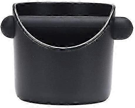 Durable coffee knock out box for easy grounds disposal