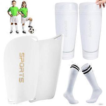 Soccer Shin Guards Set Complete Youth Gear Secure Shin Guards Comfortable Fit Socks