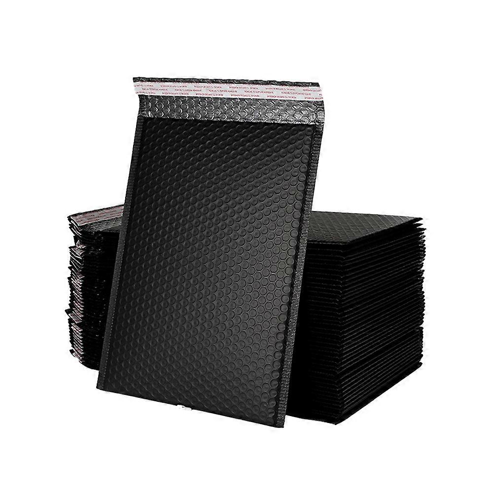 Shockproof Bubble Storage Bag for 25Pcs Black Packaging Pouch