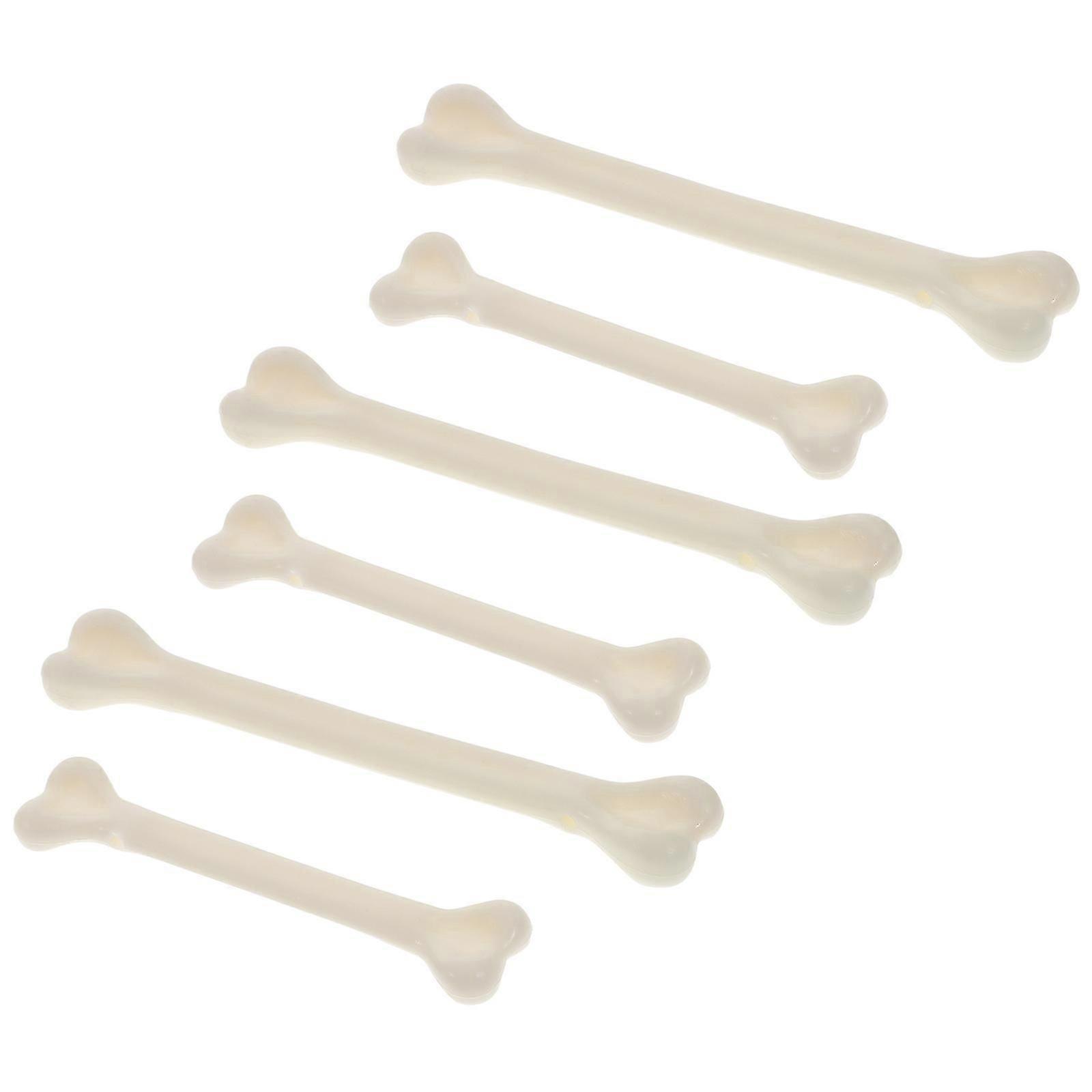 Halloween Decorative 96Pcs White Plastic Artificial Bones