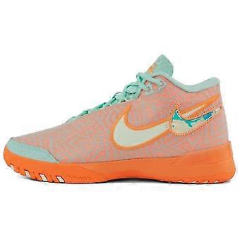 Nike LeBron NXXT Genisus Slip Resistant Abrasion Resistant Low top Basketball Shoes Men's Orange Green HF0711-301