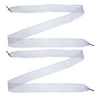 Chiffon Silk Ribbon Flat Satin Shoelaces for High Heels 1Pair