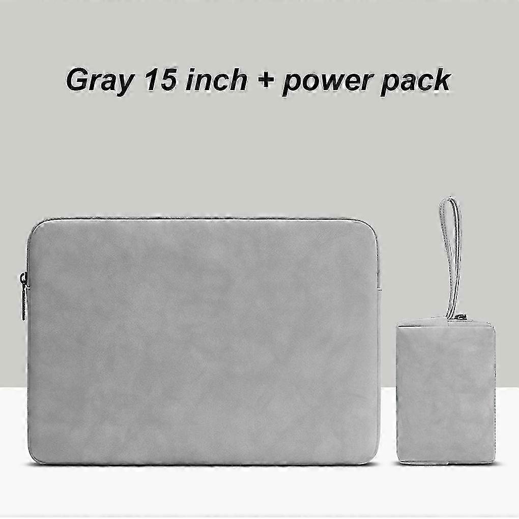 Shockproof Leather Laptop Sleeve Waterproof
