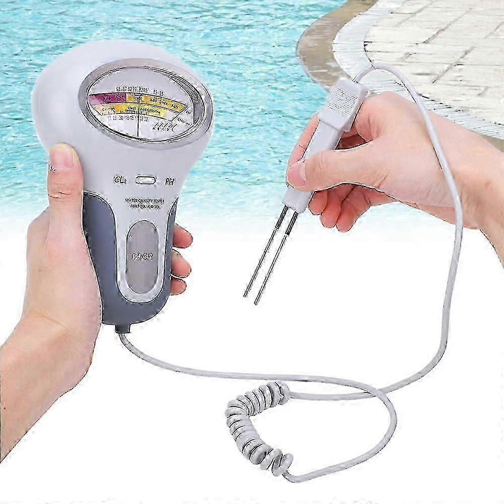 2in1 Pool Spa pH Chlorine Analyzer