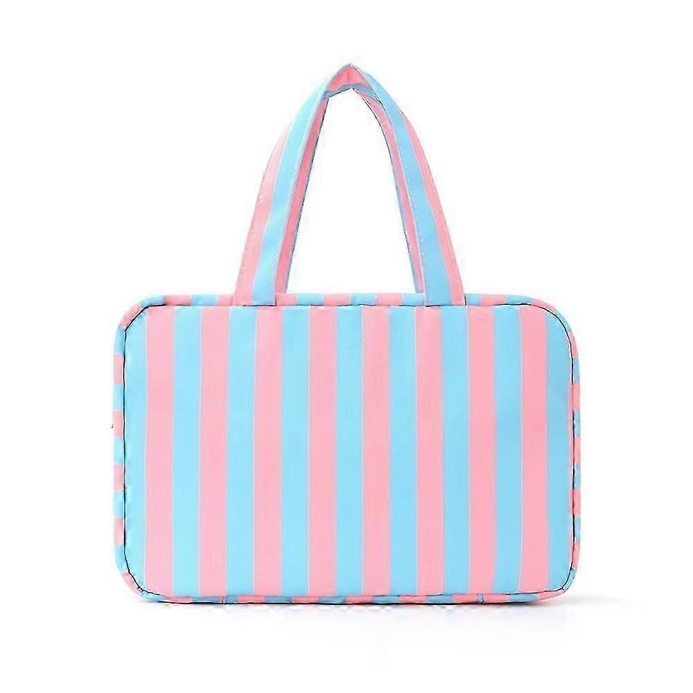 4-Section Striped Portable Storage Bag