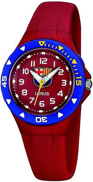 Lorus Bara Quartz Analog Child Watch with R2367GX9 Rubber Bracelet
