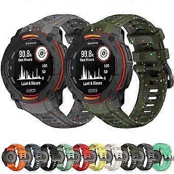 Eco-Friendly Granular Colorful Dots Silicone Watch Band