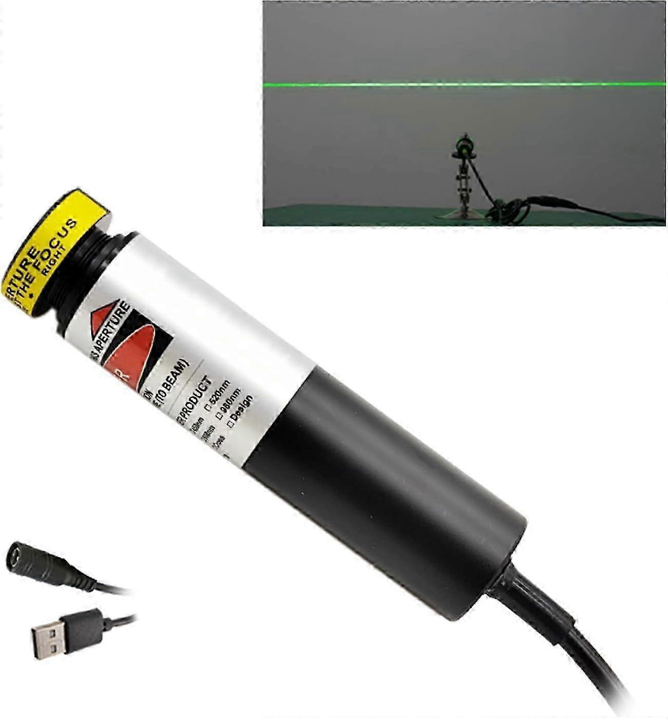 Green 532nm Line Laser Module