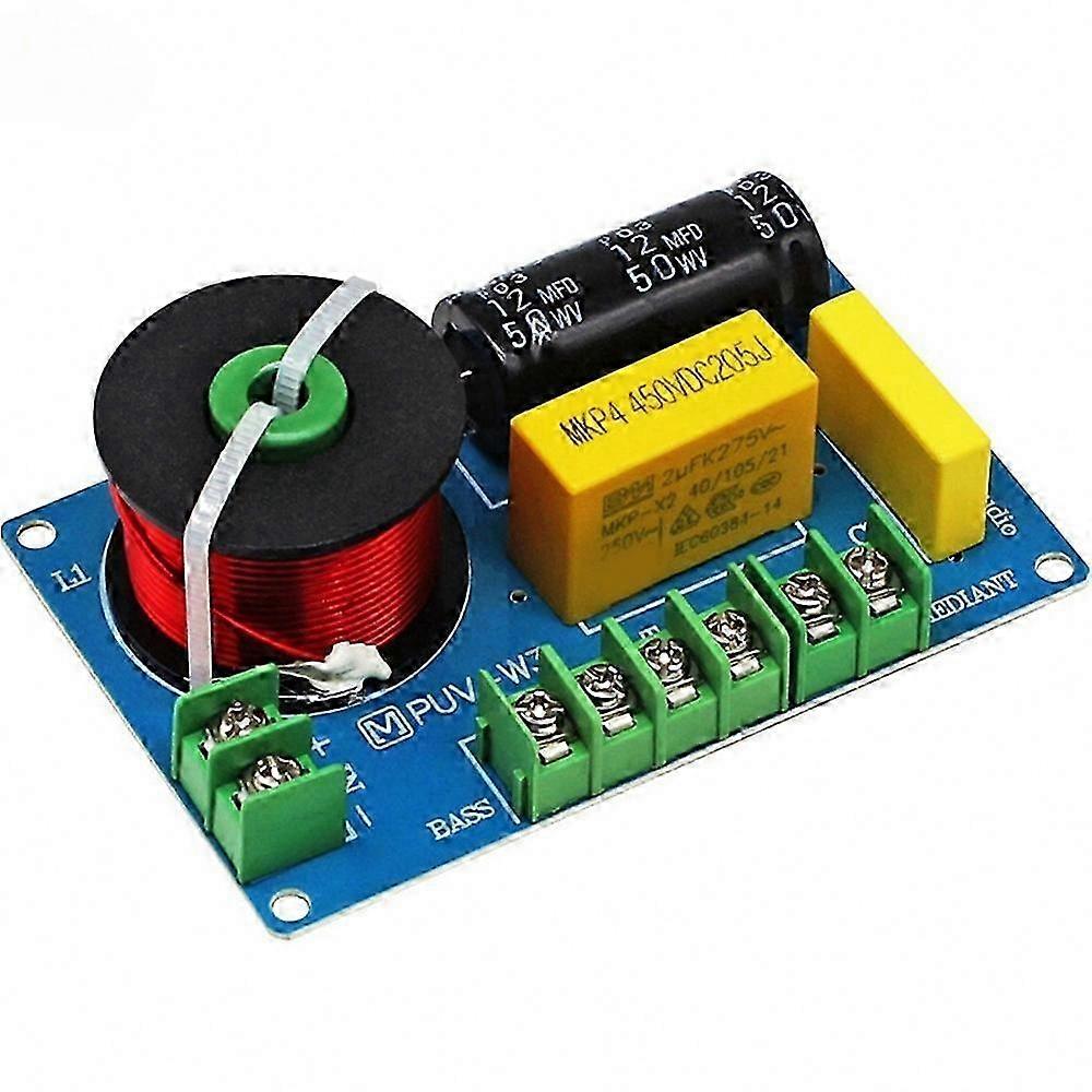 Precision 3-Way Audio Crossover for Bookshelf Use