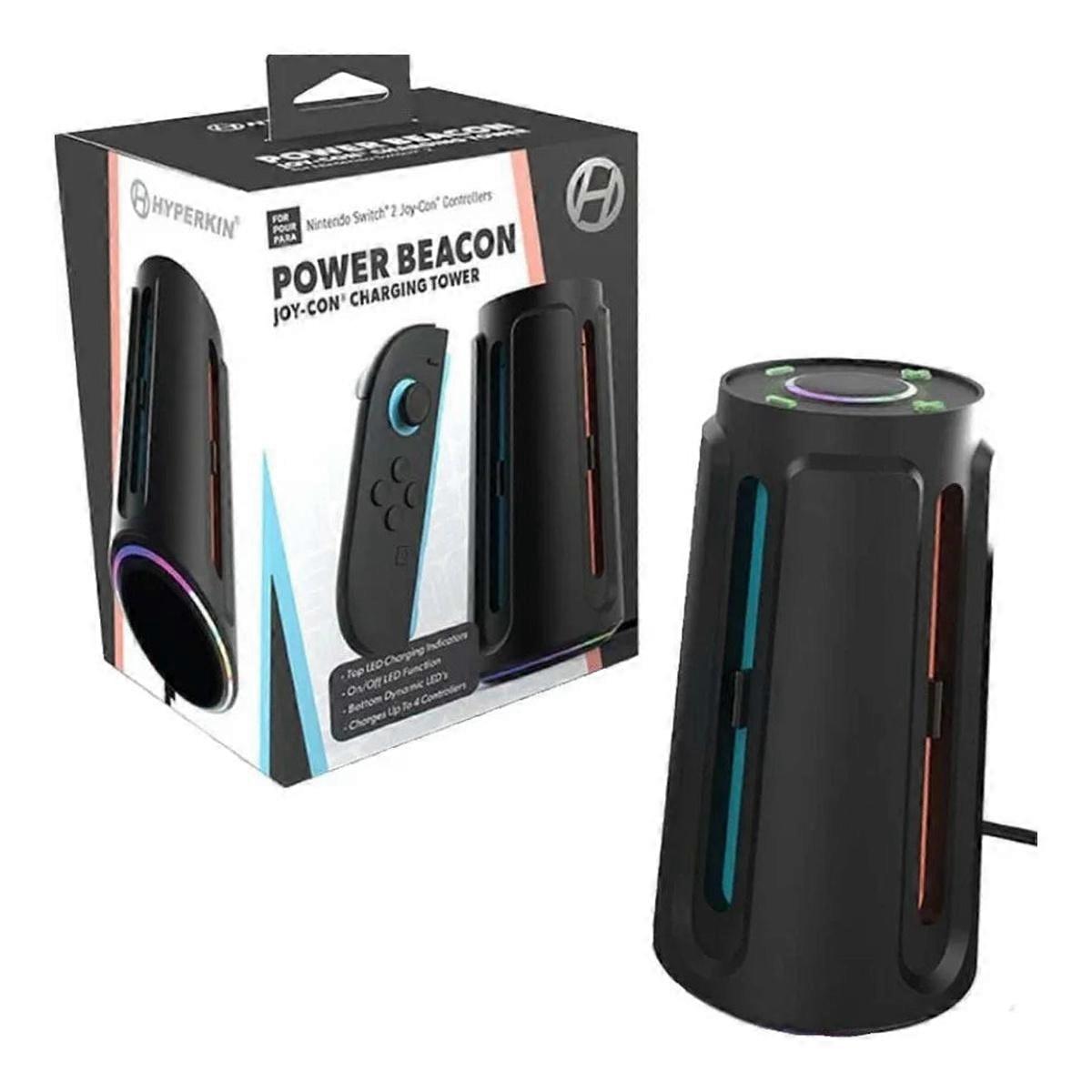 Hyperkin Power Beacon Joy-Con Charging Tower for Nintendo Switch 2 Controllers