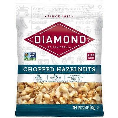 Diamond Chopped Hazelnuts - 2.25oz