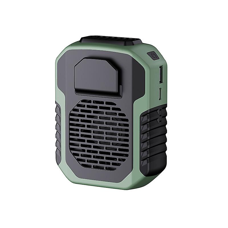Mini Portable Usb Power Bank Outdoor Leafless Fan