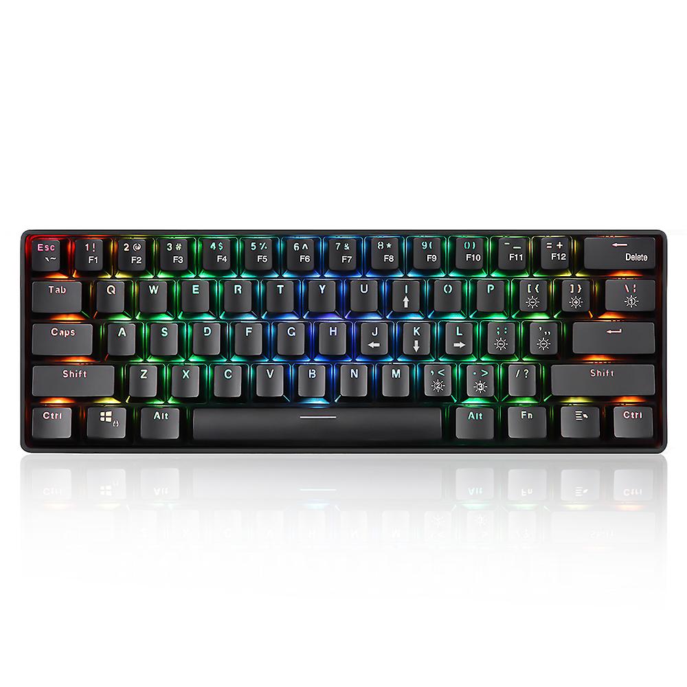 61 Keys Mechanical Keyboard Usb Wired 2.4g Wireless Dual-mode