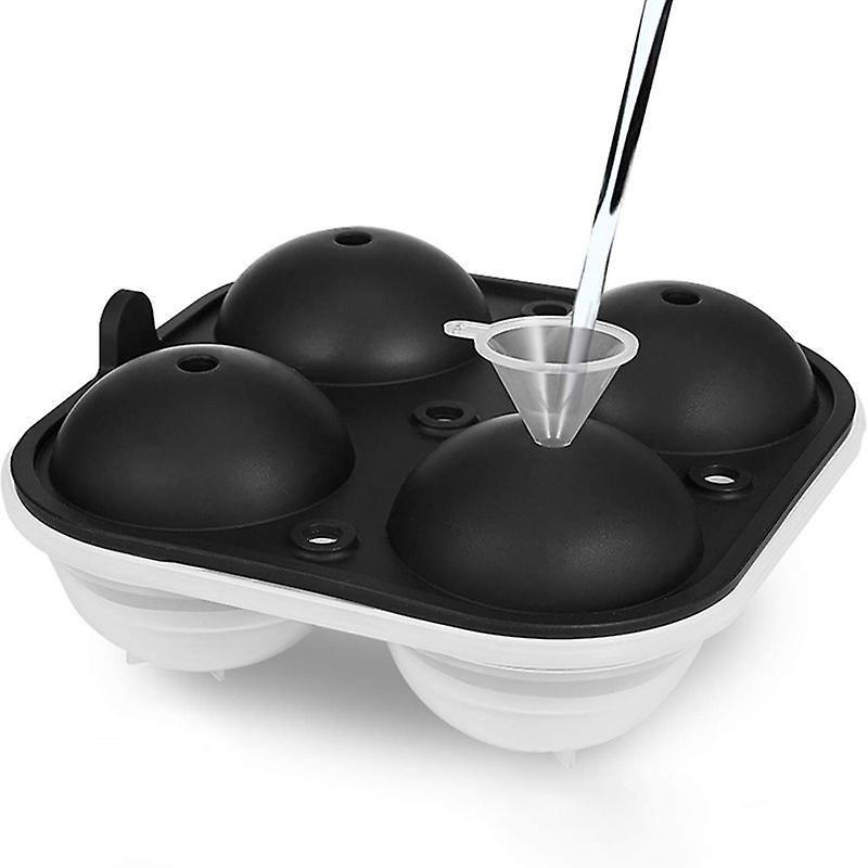 قالب كروي كبير سيليكون مكعب الثلج صواني لويسكي الجليد الكرة العفن