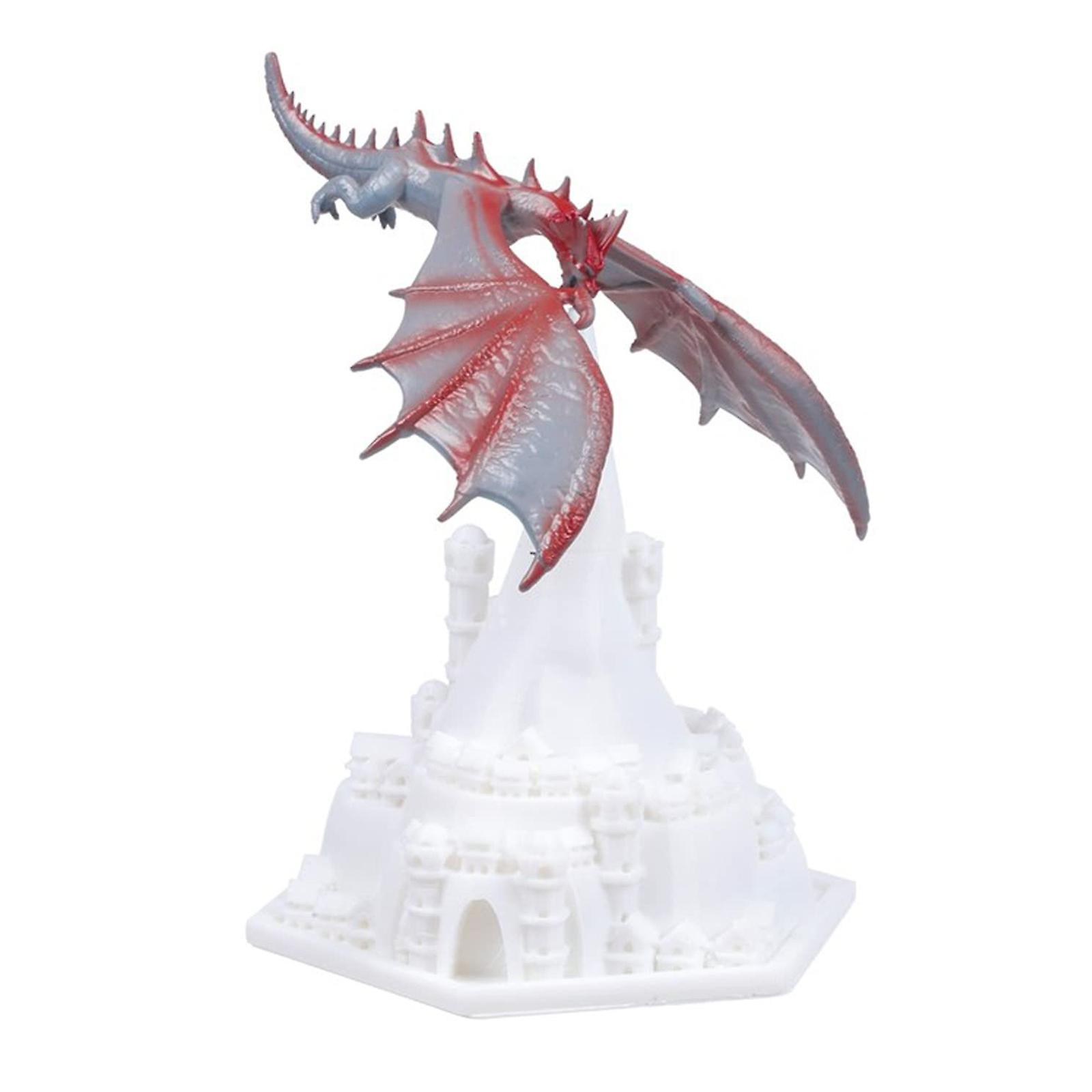 3D Printed Fire Breathing Dragon Night Light Led Home Creative Llight Gift