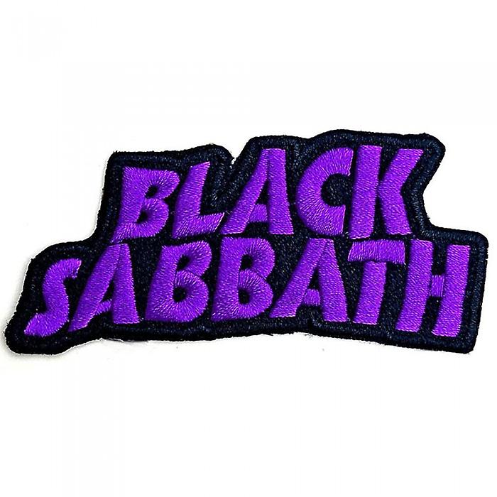 Black Sabbath Logo Wavy Iron On Patch