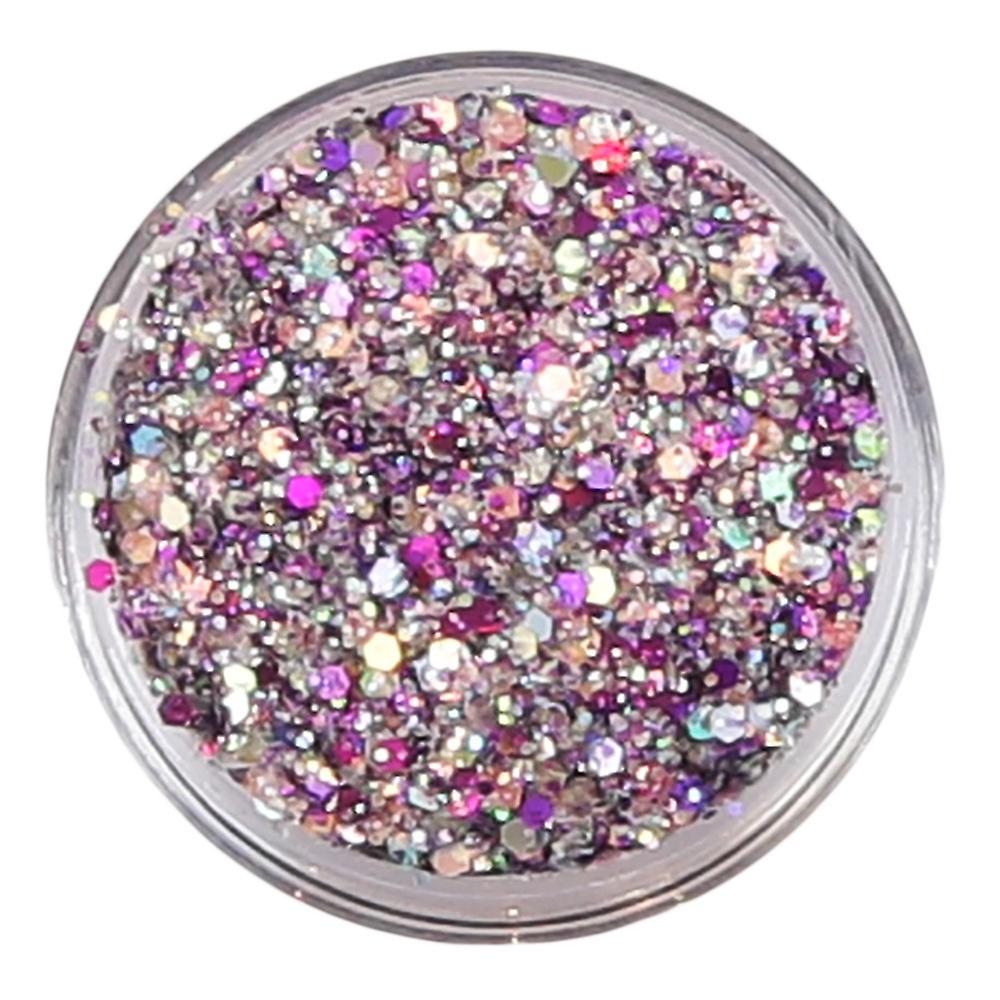 Glitter de unha - Mix - Micro mix - 8ml - Glitter